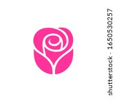 rose logo design modern template