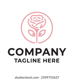 Rose Logo Design, Professional Rose Logo Design