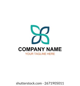 Diseño del logotipo de Rose, logotipo del Vector, diseño del logotipo de la ilustración