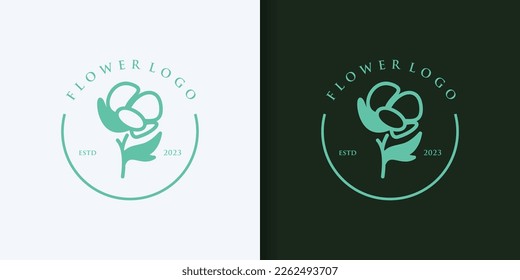 Rosenlogo, Blume, Vektorsymbol