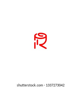 rose logo and R logo