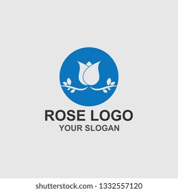 Rose Logo Template