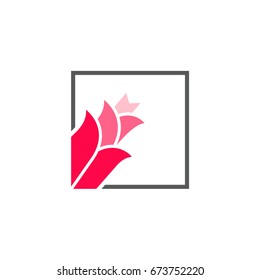 Rose Logo, Tulip Logo