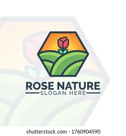 
Rose nature logo template. Flower Logo. Floral Logo
Suitable for Creative Industries, Company, Multimedia, Entertainment, Education, Shop, Beauty, spa, floral,plant, 
and other related business.
