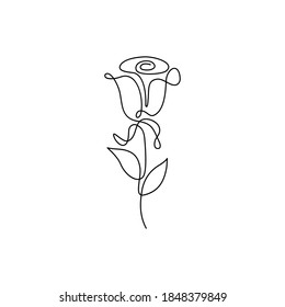 23,524 Flower continuous line drawing Images, Stock Photos & Vectors ...