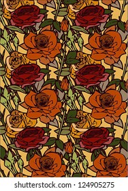 rose pattern