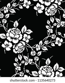 Rose pattern design 