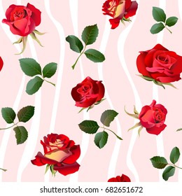 Rose Pattern Vectors
