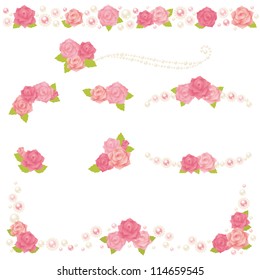 rose pearl frame