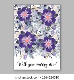 Rose peony wedding invitation tropical floral background ranunculus greenery herbal poinsettia fir wreath