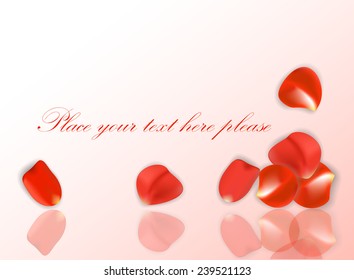 Rose petals