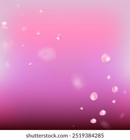 Rose Petals Flying Confetti. Flying Japanese Sakura Cherry Rose Petals Banner. Elegant Rich VIP Tender Texture. Blooming Cosmetics Ad Beautiful Floral Background. Windy Leaves Confetti Poster.