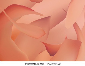 Rose petals pattern background, vector, Illustration