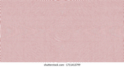 Rosenrosa abstrakte, kreative und trendy künstlerische Vektorillustration kreiert Linien Muster runder Rahmen-Muster-Design-Hintergrund für Vorlage, Plakat oder alle Textur-Design