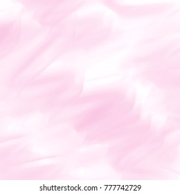 rose pink abstract watercolor pattern with fluent curved strokes and transparent shades, vector illustration