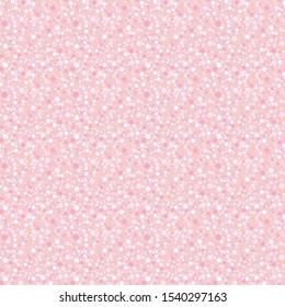 Rose, pink blush gold glitter texture design vector seamless pattern. Christmas, wedding, fabric or Valentines day background
