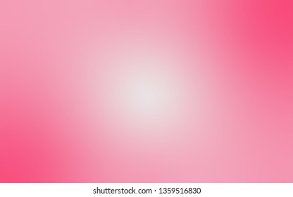 Rose pink color gradient vector background. Abstract blurred colorful texture for template and web design. Beautiful wallpaper for valentine.
