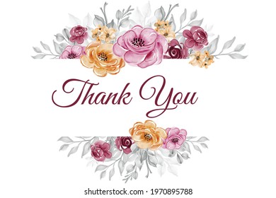 rose pink orange frame background