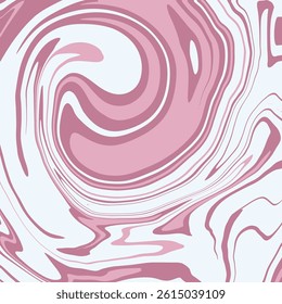 Rose Pink Swirl Marble Abstract – Soft Feminine Fluid Art