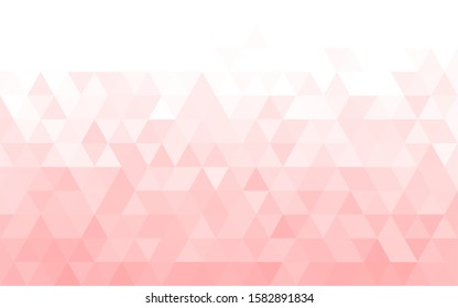 Rose polygonal mosaic background, Vector illustration, Used for presentation, information, technology, website, poster, business, work.