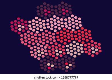rose purple background