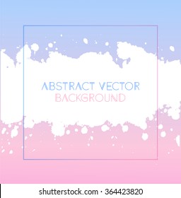 Rose quartz and serenity background with place for your text. Vector illustration with colors of the year.