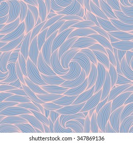 Rose Quartz And Serenity Vector Seamless Abstract Pattern.