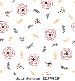 Rose repeat pattern. For fabric,paper,wrap,t-shirt,textile, poster, card, scrapbooking, birthday and party invitation, wallpaper or background.