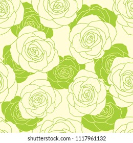 rose seamless pattern
