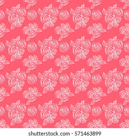 rose seamless pattern