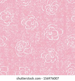 rose seamless retro pattern, vector illustration