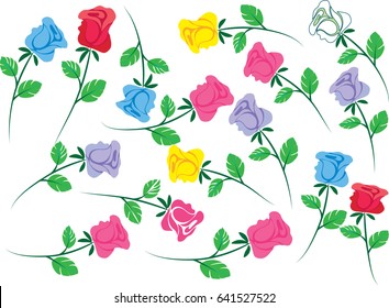 rose set