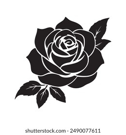 Ilustración vectorial de silueta rosa sobre fondo blanco.