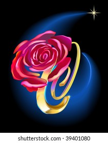 Rose in Space