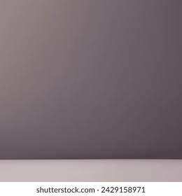 Rose Studio Raum Hintergrund mit Spotlight Gradient. Vorlage Mock-up für die Anzeige oder Präsentation des Produkts 