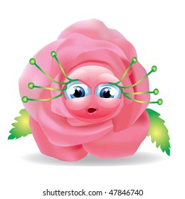 Rose surprised.