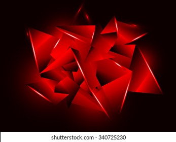 Rose turbine abstract background
