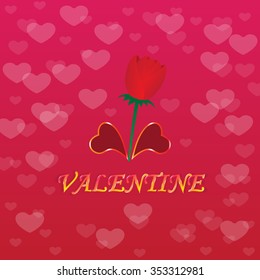 Rose and Valentine day