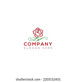 Rose Vector art logo design