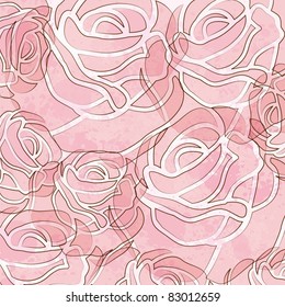 rose vector background