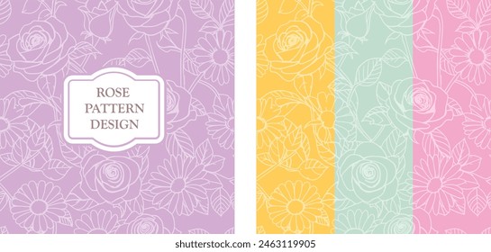 
Rose vector files for packaging design, fabric prints, wallpaper, book covers, printed materials, wrapping, equipment. Files can be customized for work.
