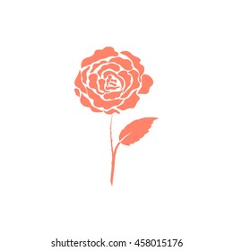Rose vector icon