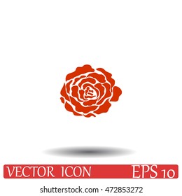 Rose vector icon