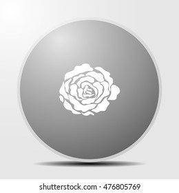 Rose vector icon