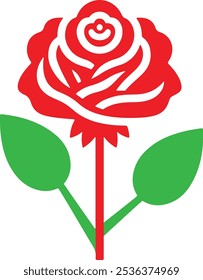 Design de ilustração de ícone de vetor rosa