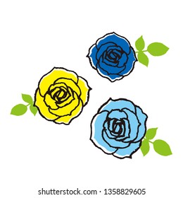 rose vector illustration