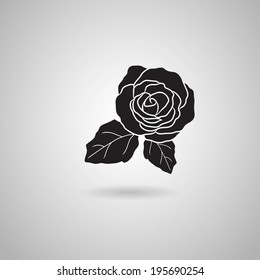 rose. Vector illustration.