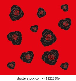 rose vector illustration