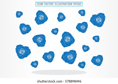 rose vector illustration.