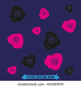 rose vector illustration eps10.